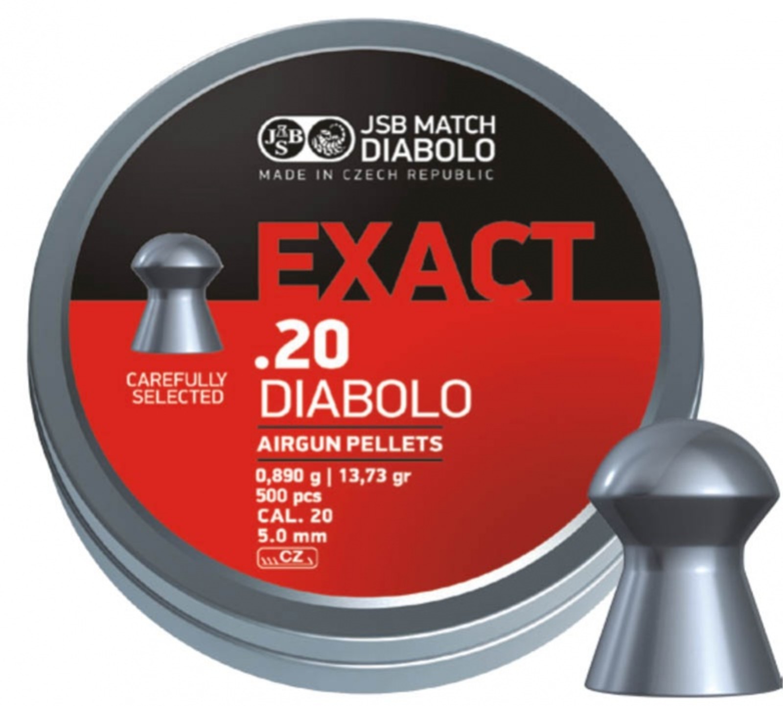 Diabolo JSB Exact Jumbo 500ks cal.5,1mm