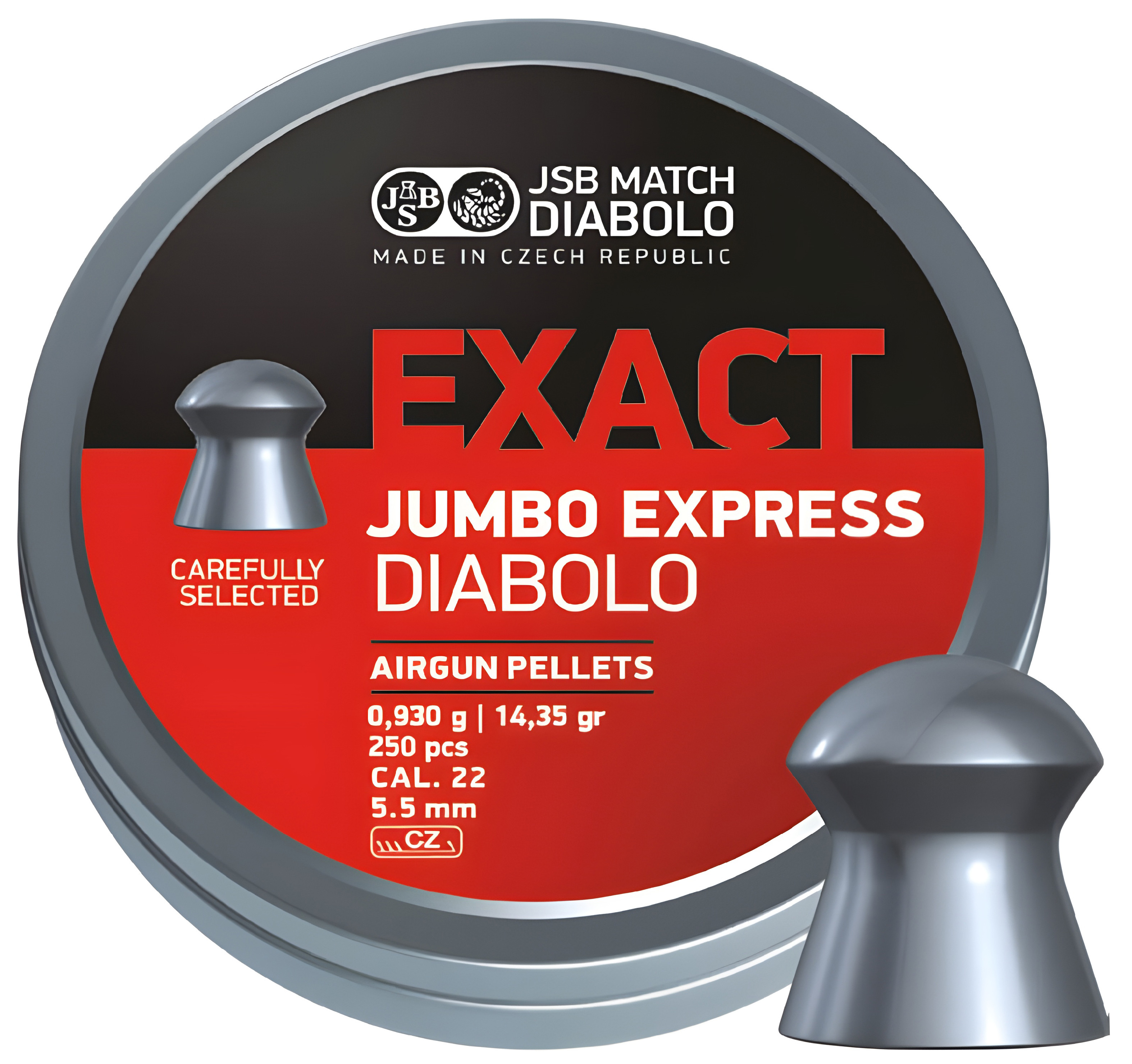 Diabolo JSB Exact Jumbo Express 250ks cal.5,52mm