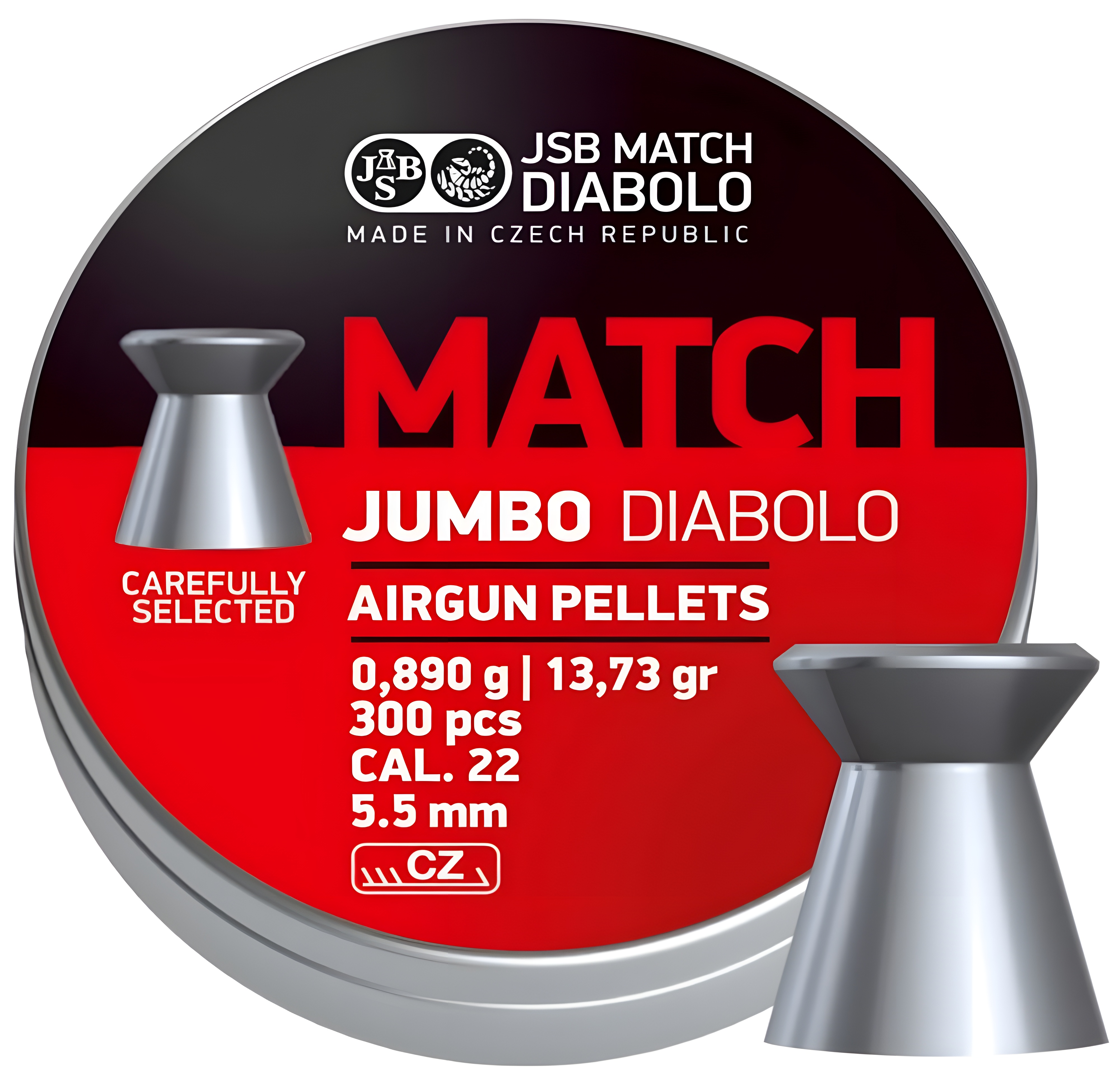 Diabolo JSB Jumbo Match 300ks cal.5,5mm
