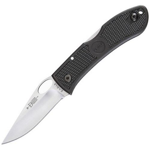 Nůž zavírací DOZIER FOLDING HUNTER WHOLE rovný ČERNÝ