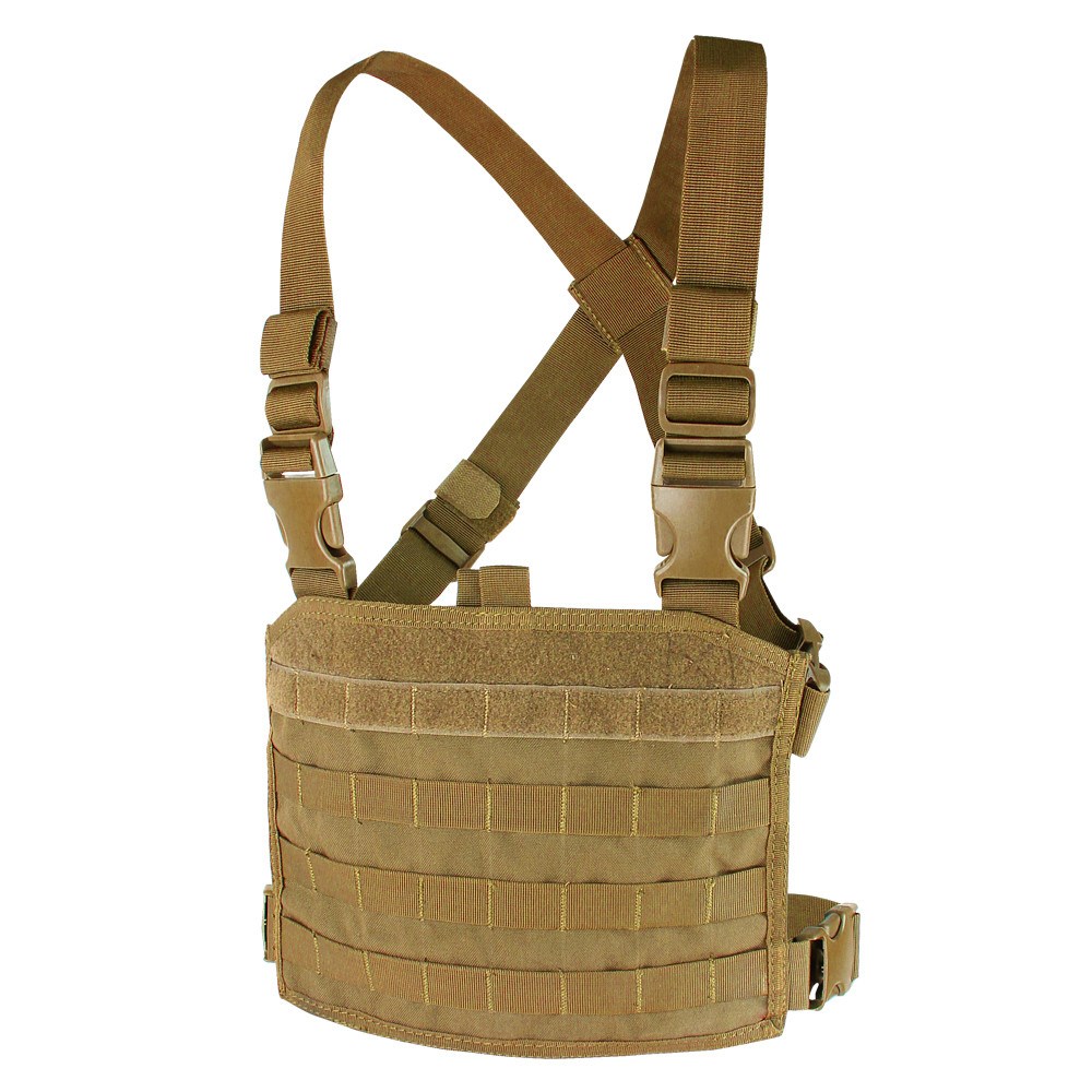 Vesta taktická MOLLE CHEST RIG PANEL COYOTE BROWN