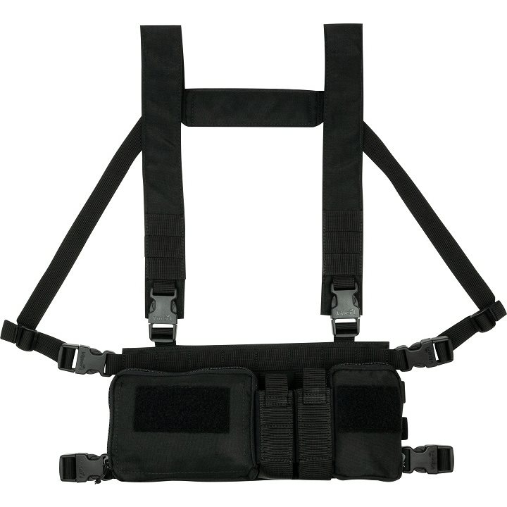 Vesta taktická CHEST RIG VX BUCKLE READY ČERNÁ