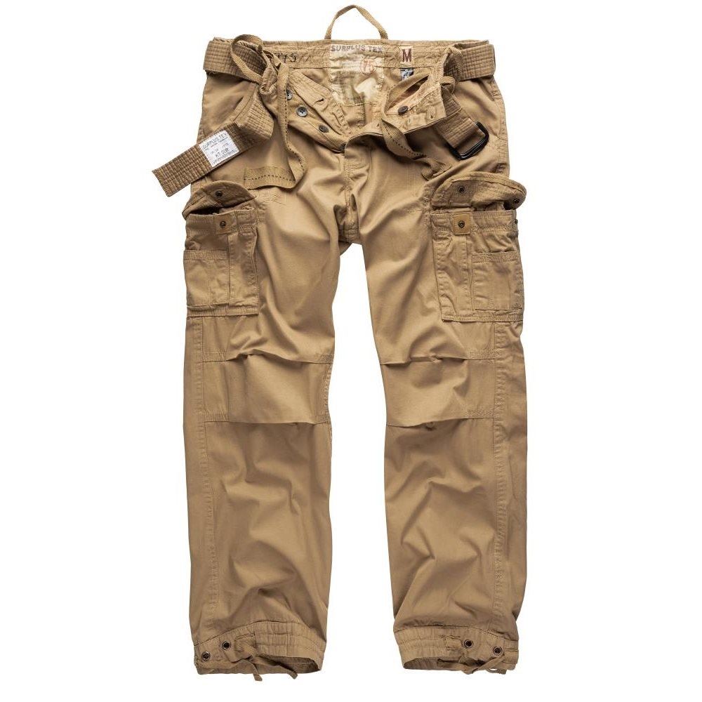 Kalhoty PREMIUM VINTAGE KHAKI Velikost: XL