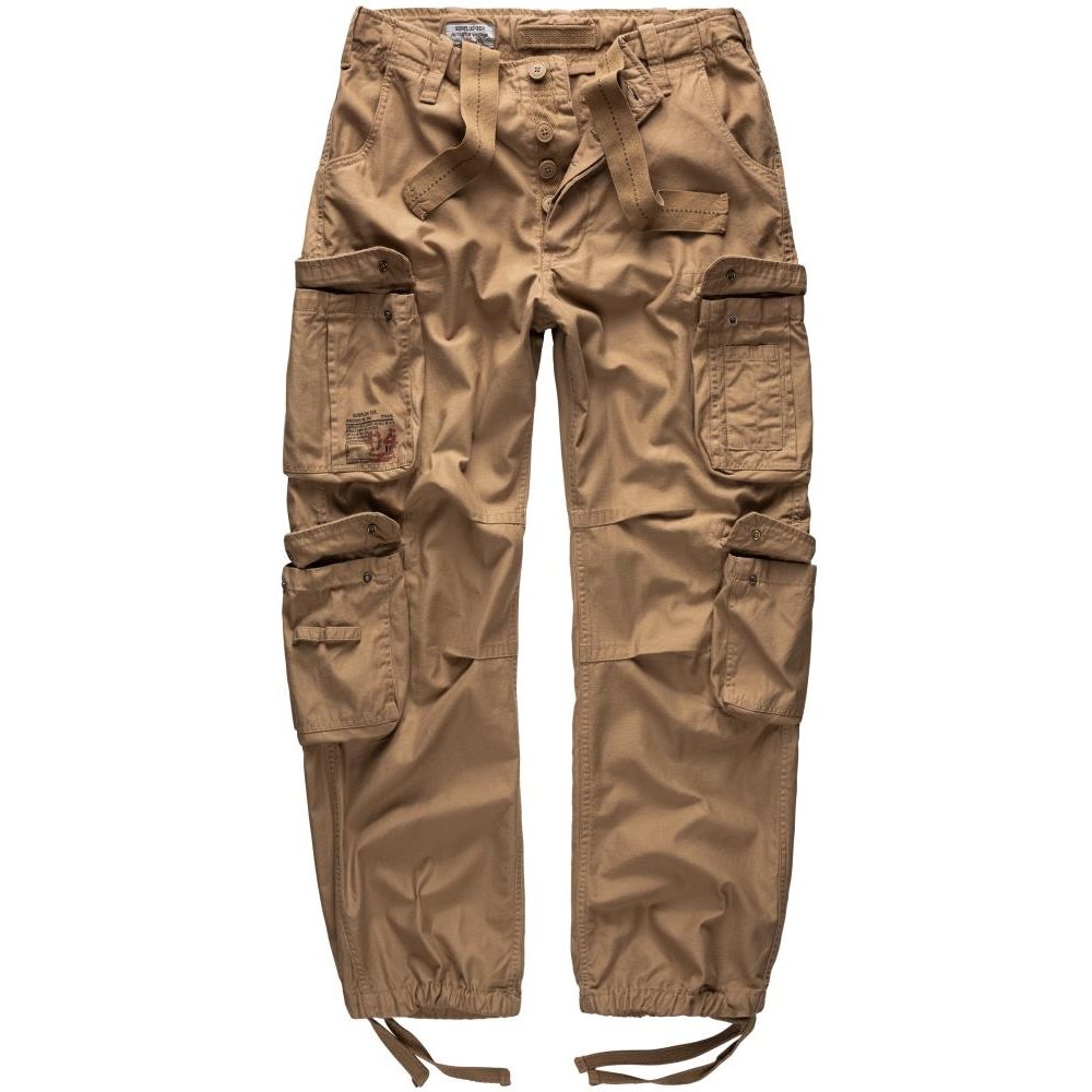 Kalhoty AIRBORNE VINTAGE KHAKI Velikost: M