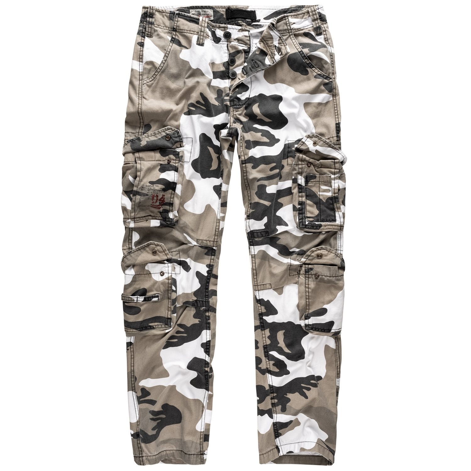 Kalhoty AIRBORNE SLIMMY URBAN CAMO METRO Velikost: XXL