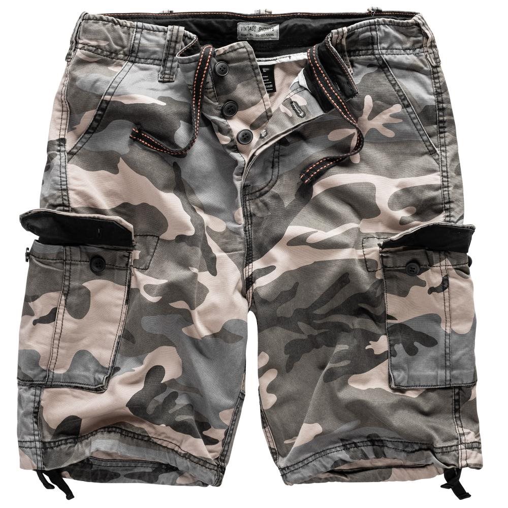 Kraťasy VINTAGE NIGHT CAMO Velikost: XXL