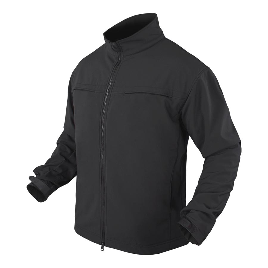 Bunda COVERT softshell ČERNÁ Velikost: XL