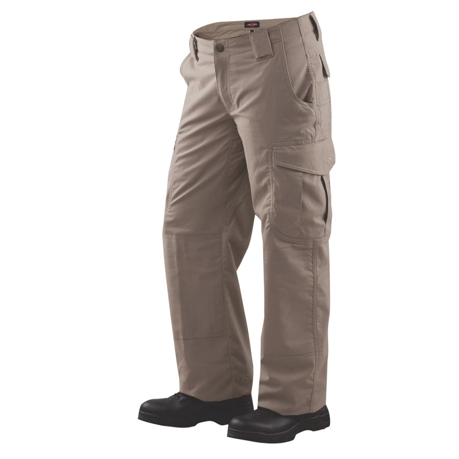 Kalhoty dámské 24-7 ASCENT micro rip-stop KHAKI Velikost: 24