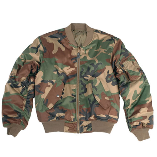 Bunda US MA1 bomber WOODLAND Velikost: XXL