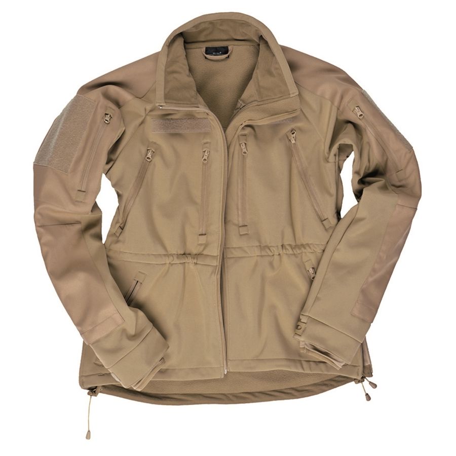 Bunda SOFTSHELL PLUS COYOTE BROWN Velikost: XXL