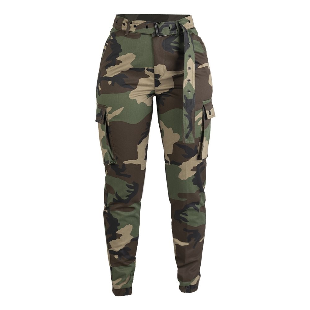 Kalhoty dámské ARMY WOODLAND Velikost: XL