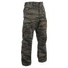 Kalhoty VINTAGE PARATROOPER TIGER STRIPE CAMO (velikost L)