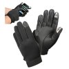 Rukavice taktické TOUCH SCREEN neoprenové ČERNÉ (velikost L)