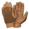 Rukavice MILITARY MECHANICS COYOTE BROWN (velikost L)