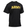 Triko s nápisem ARMY ČERNÉ (velikost 3XL)