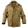 Bunda US M65 SOFTSHELL COYOTE (velikost L)