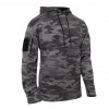 Mikina CONCEALED CARRY s kapucí BLACK CAMO vel.3XL