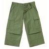 Kraťasy 3/4 BDU ZELENÉ (velikost XXL)