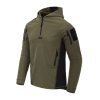 Mikina RANGE TOPCOOL OLIVE GREEN/ČERNÁ (velikost 3XL)
