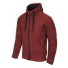 Mikina COVERT TACTICAL ČERVENÁ MELANŽ (velikost 3XL)