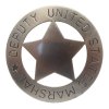 Replika odznak, hvězda Deputy United States Marshal