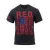 Triko ATHLETIC FIT R.E.D. krátký rukáv ČERNÉ (velikost 3XL)