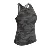 Tílko dámské WORKOUT BLACK CAMO (velikost L)