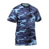 Triko dětské SKYBLUE CAMO (velikost L)