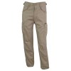 Kalhoty M65 MILITARY STYLE rip-stop KHAKI (velikost 28)