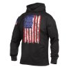 Mikina CONCEALED CARRY s kapucí US vlajka BAREVNÁ (velikost 3XL)