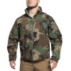 Bunda CONCEALED CARRY softshell WOODLAND