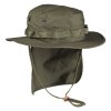 Klobouk JUNGLE s límcem rip-stop ZELENÝ (velikost 3XL)