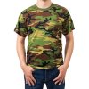 Triko funkční Moisture Wicking krátký rukáv WOODLAND (velikost 3XL)