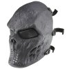 Maska Wosport Lron Blooded Skull black