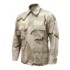 Blůza US typ BDU 3-COL DESERT rip-stop original použitá (velikost M-S)
