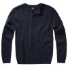 Svetr pulover Armee zip 3/4 NAVY MODRÝ