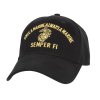 Čepice MARINE SEMPER FI baseball ČERNÁ