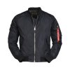 Bunda bomber MA1 SUMMER ČERNÁ (velikost 3XL)