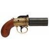 Replika revolver Pepper-Box, Anglie 1840