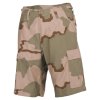 Kraťasy US střih BDU boční kapsy 3-COL DESERT (velikost L)