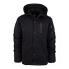 Bunda parka COMMANDER ARMY ČERNÁ (velikost 3XL)