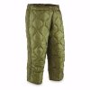 Vložka US do kalhot cold weather 3/4 rozepínací ZELENÁ (velikost XS/S-R)