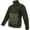 Mikina SHERPA FLEECE PULLOVER ZELENÁ (velikost 3XL)