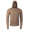 Mikina funkční LOCHSA MERINO DARK EARTH (velikost L)