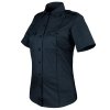 Košile dámská CLASS UNIFORM krátký rukáv TMAVĚ MODRÁ (velikost L)