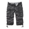 Tříčtvrťáky TROOPER LEGEND 3/4 ČERNÉ (velikost 3XL)