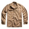 Košile M65 BASIC s dlouhým rukávem KHAKI (velikost L)