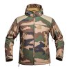 Bunda FIGHTER V2 softshell s kapucí CCE TARN (velikost 3XL)