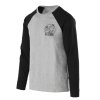 Triko OLD SCHOOL s dlouhým rukávem ŠEDÁ MELANŽ (velikost 3XL)