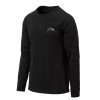 Triko HELIKON-TEX LOGO s dlouhým rukávem ČERNÉ (velikost 3XL)